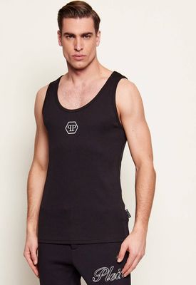 Philipp Plein - T-shirt męski na lato ze sklepu: Gomez Fashion Store w kategorii: T-shirty męskie - zdjęcie 874714-BD9-10338_PN261M000016002