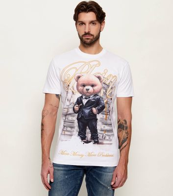T-shirt męski w stylu młodzieżowym Philipp Plein ze sklepu: Gomez Fashion Store w kategorii: T-shirty męskie - zdjęcie 874714-BD9-10338_PN261M000022001