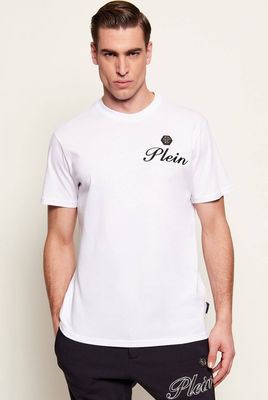 T-shirt męski Philipp Plein ze sklepu: Gomez Fashion Store w kategorii: T-shirty męskie - zdjęcie 874714-BD9-10338_PN261M000031001