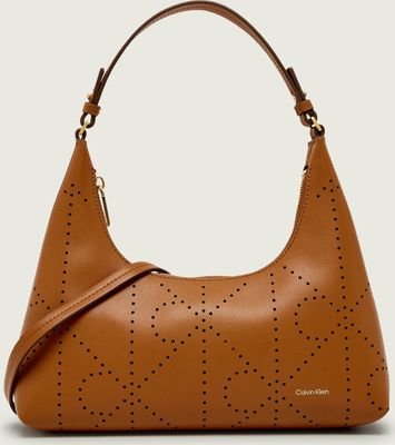 Calvin Klein - Torebka hobo elegancki ze sklepu: Gomez Fashion Store w kategorii: Torebki hobo - zdjęcie 874714-BD9-10338_CK262W000005Y49