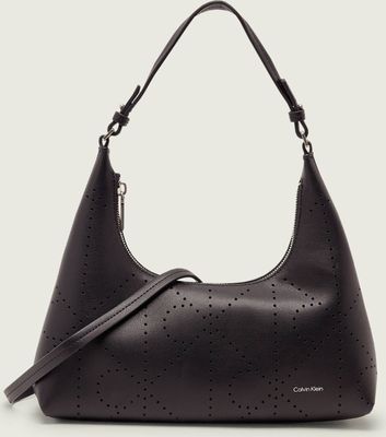 Calvin Klein - Torebka hobo elegancki ze sklepu: Gomez Fashion Store w kategorii: Torebki hobo - zdjęcie 874714-BD9-10338_CK262W000005544