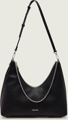 Torebka hobo elegancki Calvin Klein ze sklepu: Gomez Fashion Store w kategorii: Torebki hobo - zdjęcie 874714-BD9-10338_CK262W000023544