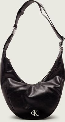 Torebka hobo elegancki Calvin Klein ze sklepu: Gomez Fashion Store w kategorii: Torebki hobo - zdjęcie 874714-BD9-10338_CK262W000048544