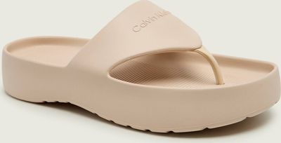 Klapki damskie letnie Calvin Klein ze sklepu: Gomez Fashion Store w kategorii: Klapki damskie - zdjęcie 874714-BD9-10338_CK262W000060Y52
