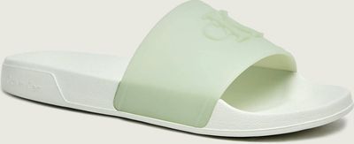 Klapki damskie na lato Calvin Klein ze sklepu: Gomez Fashion Store w kategorii: Klapki damskie - zdjęcie 874714-BD9-10338_CK262W000062Y56