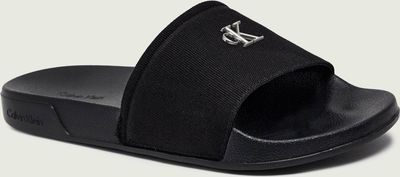 Klapki damskie na lato Calvin Klein ze sklepu: Gomez Fashion Store w kategorii: Klapki damskie - zdjęcie 874714-BD9-10338_CK262W000063213