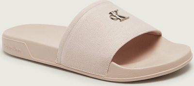 Klapki damskie na lato Calvin Klein ze sklepu: Gomez Fashion Store w kategorii: Klapki damskie - zdjęcie 874714-BD9-10338_CK262W000063367