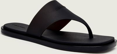Klapki damskie na lato Calvin Klein ze sklepu: Gomez Fashion Store w kategorii: Klapki damskie - zdjęcie 874714-BD9-10338_CK262W000064213