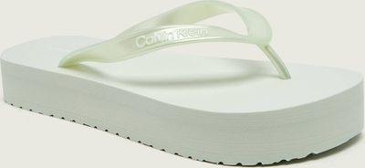Klapki damskie na lato Calvin Klein ze sklepu: Gomez Fashion Store w kategorii: Klapki damskie - zdjęcie 874714-BD9-10338_CK262W000066Y56