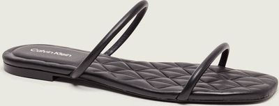 Calvin Klein - Klapki damskie na lato ze sklepu: Gomez Fashion Store w kategorii: Klapki damskie - zdjęcie 874714-BD9-10338_CK262W000067213