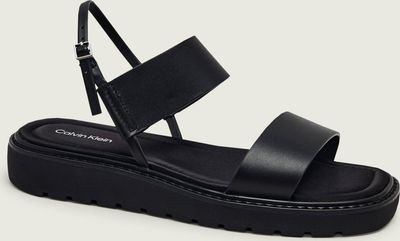 Sandały damskie na lato Calvin Klein ze sklepu: Gomez Fashion Store w kategorii: Sandały damskie - zdjęcie 874714-BD9-10338_CK262W000070213