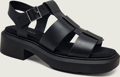 Sandały damskie na lato Calvin Klein ze sklepu: Gomez Fashion Store w kategorii: Sandały damskie - zdjęcie 874714-BD9-10338_CK262W000083213
