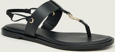Sandały damskie letnie Calvin Klein ze sklepu: Gomez Fashion Store w kategorii: Sandały damskie - zdjęcie 874714-BD9-10338_CK262W000085213