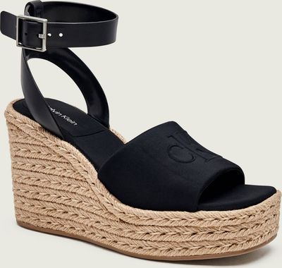 Sandały damskie na lato Calvin Klein ze sklepu: Gomez Fashion Store w kategorii: Sandały damskie - zdjęcie 874714-BD9-10338_CK262W000086A23