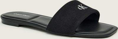 Klapki damskie na lato Calvin Klein ze sklepu: Gomez Fashion Store w kategorii: Klapki damskie - zdjęcie 874714-BD9-10338_CK262W000090213