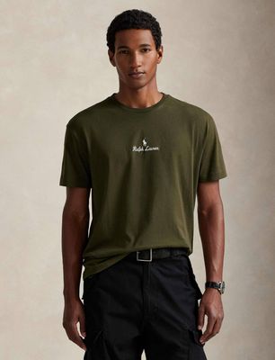 T-shirt męski w stylu młodzieżowym Polo Ralph Lauren ze sklepu: Gomez Fashion Store w kategorii: T-shirty męskie - zdjęcie 874714-BD9-10338_PR255M000082EE3