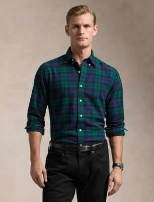 Koszula męska z kołnierzykiem button down Polo Ralph Lauren ze sklepu: Gomez Fashion Store w kategorii: Koszule męskie - zdjęcie 874714-BD9-10338_PR255M000275EVI