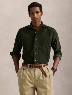 Koszula męska z klasycznym kołnierzykiem Polo Ralph Lauren ze sklepu: Gomez Fashion Store w kategorii: Koszule męskie - zdjęcie 874714-BD9-10338_PR255M000125EVK