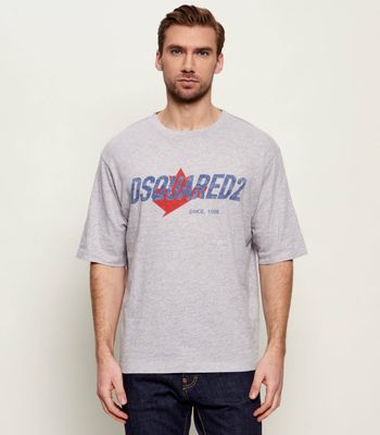 T-shirt męski młodzieżowy na wiosnę Dsquared2 ze sklepu: Gomez Fashion Store w kategorii: T-shirty męskie - zdjęcie 874714-BD9-10338_DQ261M000040B23