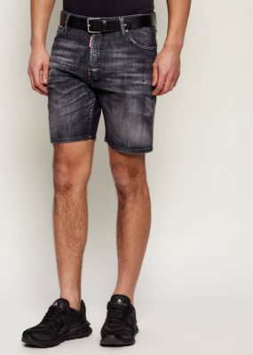 Spodenki męskie na wiosnę Dsquared2 ze sklepu: Gomez Fashion Store w kategorii: Spodenki męskie - zdjęcie 874714-BD9-10338_DQ261M000059900