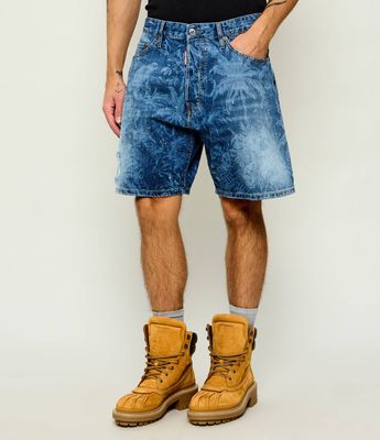 Spodenki męskie na lato Dsquared2 ze sklepu: Gomez Fashion Store w kategorii: Spodenki męskie - zdjęcie 874714-BD9-10338_DQ261M000060470