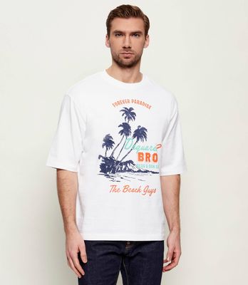 T-shirt męski Dsquared2 ze sklepu: Gomez Fashion Store w kategorii: T-shirty męskie - zdjęcie 874714-BD9-10338_DQ261M000063100