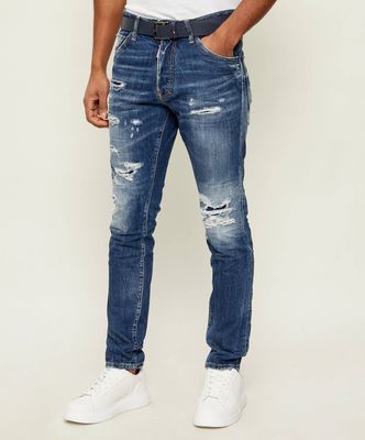Jeansy męskie na wiosnę Dsquared2 ze sklepu: Gomez Fashion Store w kategorii: Jeansy męskie - zdjęcie 874714-BD9-10338_DQ261M000068470