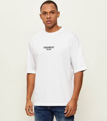 T-shirt męski wiosenny Dsquared2 ze sklepu: Gomez Fashion Store w kategorii: T-shirty męskie - zdjęcie 874714-BD9-10338_DQ261M000038100