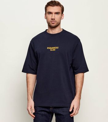 Dsquared2 - T-shirt męski wiosenny ze sklepu: Gomez Fashion Store w kategorii: T-shirty męskie - zdjęcie 874714-BD9-10338_DQ261M000038478