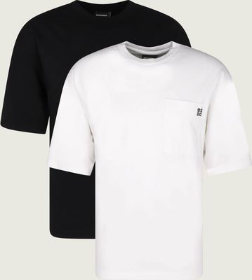 T-shirt męski na wiosnę Dsquared2 ze sklepu: Gomez Fashion Store w kategorii: T-shirty męskie - zdjęcie 874714-BD9-10338_DQ261M000083961