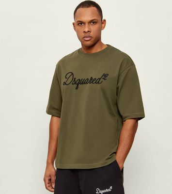 T-shirt męski Dsquared2 ze sklepu: Gomez Fashion Store w kategorii: T-shirty męskie - zdjęcie 874714-BD9-10338_DQ261M000039B25