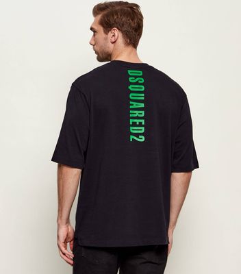 Dsquared2 - T-shirt męski w stylu młodzieżowym na wiosnę ze sklepu: Gomez Fashion Store w kategorii: T-shirty męskie - zdjęcie 874714-BD9-10338_DQ261M000090900