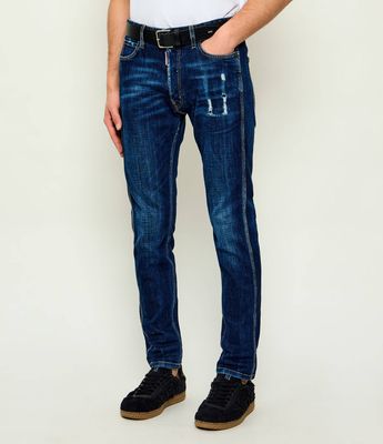 Jeansy męskie wiosenne Dsquared2 ze sklepu: Gomez Fashion Store w kategorii: Jeansy męskie - zdjęcie 874714-BD9-10338_DQ261M000097470