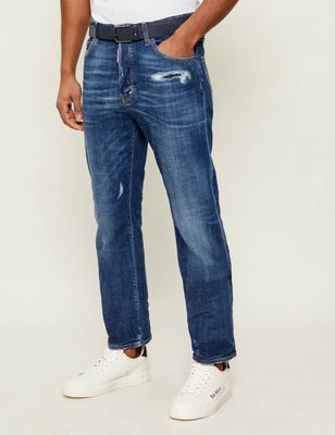 Jeansy męskie casual Dsquared2 ze sklepu: Gomez Fashion Store w kategorii: Jeansy męskie - zdjęcie 874714-BD9-10338_DQ261M000098470