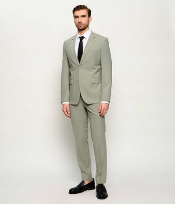Garnitur męski elegancki HUGO ze sklepu: Gomez Fashion Store w kategorii: Garnitury męskie - zdjęcie 874714-BD9-10338_BU262M000025337