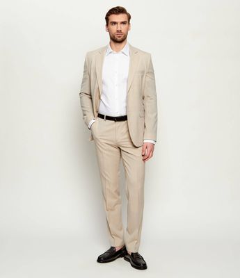 HUGO - Garnitur męski na wiosnę ze sklepu: Gomez Fashion Store w kategorii: Garnitury męskie - zdjęcie 874714-BD9-10338_BU262M000026269