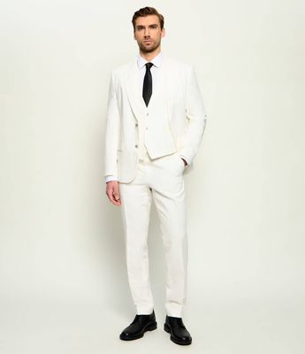 Garnitur męski elegancki HUGO ze sklepu: Gomez Fashion Store w kategorii: Garnitury męskie - zdjęcie 874714-BD9-10338_BU262M000030102