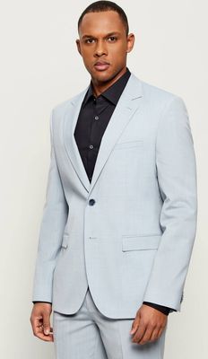 HUGO - Marynarka męska na lato elegancka ze sklepu: Gomez Fashion Store w kategorii: Marynarki męskie - zdjęcie 874714-BD9-10338_BU262M000032482