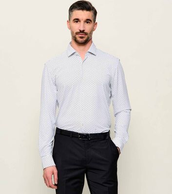 Koszula męska wiosenna HUGO ze sklepu: Gomez Fashion Store w kategorii: Koszule męskie - zdjęcie 874714-BD9-10338_BU262M000046001