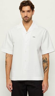 Koszula męska letnia HUGO ze sklepu: Gomez Fashion Store w kategorii: Koszule męskie - zdjęcie 874714-BD9-10338_BU262M000054199