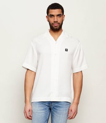 Koszula męska z klasycznym kołnierzykiem HUGO ze sklepu: Gomez Fashion Store w kategorii: Koszule męskie - zdjęcie 874714-BD9-10338_BU262M000056102