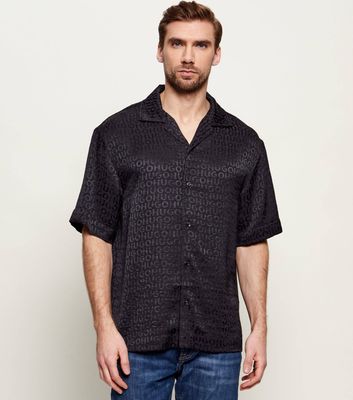 Koszula męska z klasycznym kołnierzykiem casualowa HUGO ze sklepu: Gomez Fashion Store w kategorii: Koszule męskie - zdjęcie 874714-BD9-10338_BU262M000059001