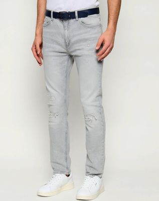 Jeansy męskie na wiosnę HUGO ze sklepu: Gomez Fashion Store w kategorii: Jeansy męskie - zdjęcie 874714-BD9-10338_BU262M000072040