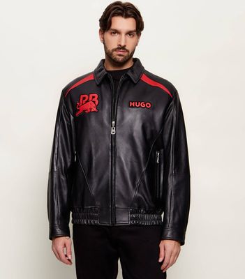 Kurtka męska na jesień HUGO ze sklepu: Gomez Fashion Store w kategorii: Kurtki męskie - zdjęcie 874714-BD9-10338_BU262M000083001