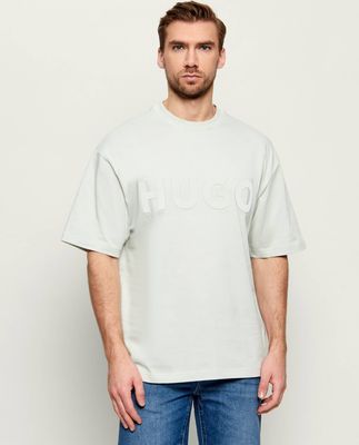 T-shirt męski HUGO ze sklepu: Gomez Fashion Store w kategorii: T-shirty męskie - zdjęcie 874714-BD9-10338_BU262M000100331