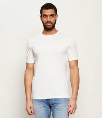 HUGO - T-shirt męski casualowy ze sklepu: Gomez Fashion Store w kategorii: T-shirty męskie - zdjęcie 874714-BD9-10338_BU262M000109102