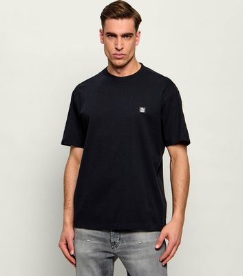 HUGO - T-shirt męski letni ze sklepu: Gomez Fashion Store w kategorii: T-shirty męskie - zdjęcie 874714-BD9-10338_BU262M000117002