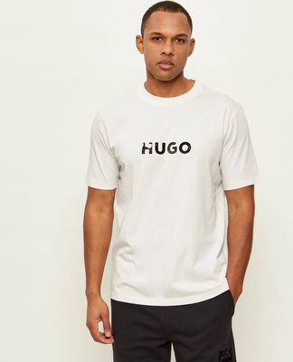 T-shirt męski na wiosnę HUGO ze sklepu: Gomez Fashion Store w kategorii: T-shirty męskie - zdjęcie 874714-BD9-10338_BU262M000121102