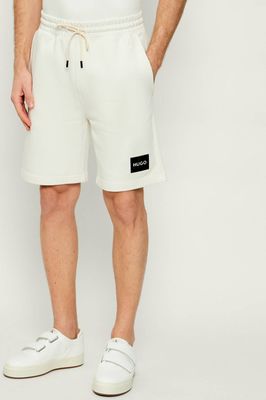 Spodenki męskie na lato HUGO ze sklepu: Gomez Fashion Store w kategorii: Spodenki męskie - zdjęcie 874714-BD9-10338_BU262M000125102
