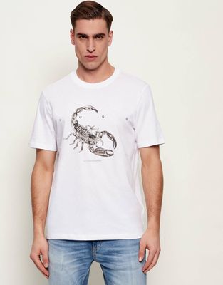 T-shirt męski letni HUGO ze sklepu: Gomez Fashion Store w kategorii: T-shirty męskie - zdjęcie 874714-BD9-10338_BU262M000128100